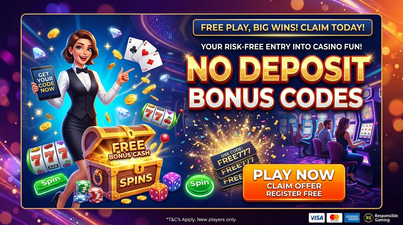Guide codes bonus sans dépôt Jackpot Bob