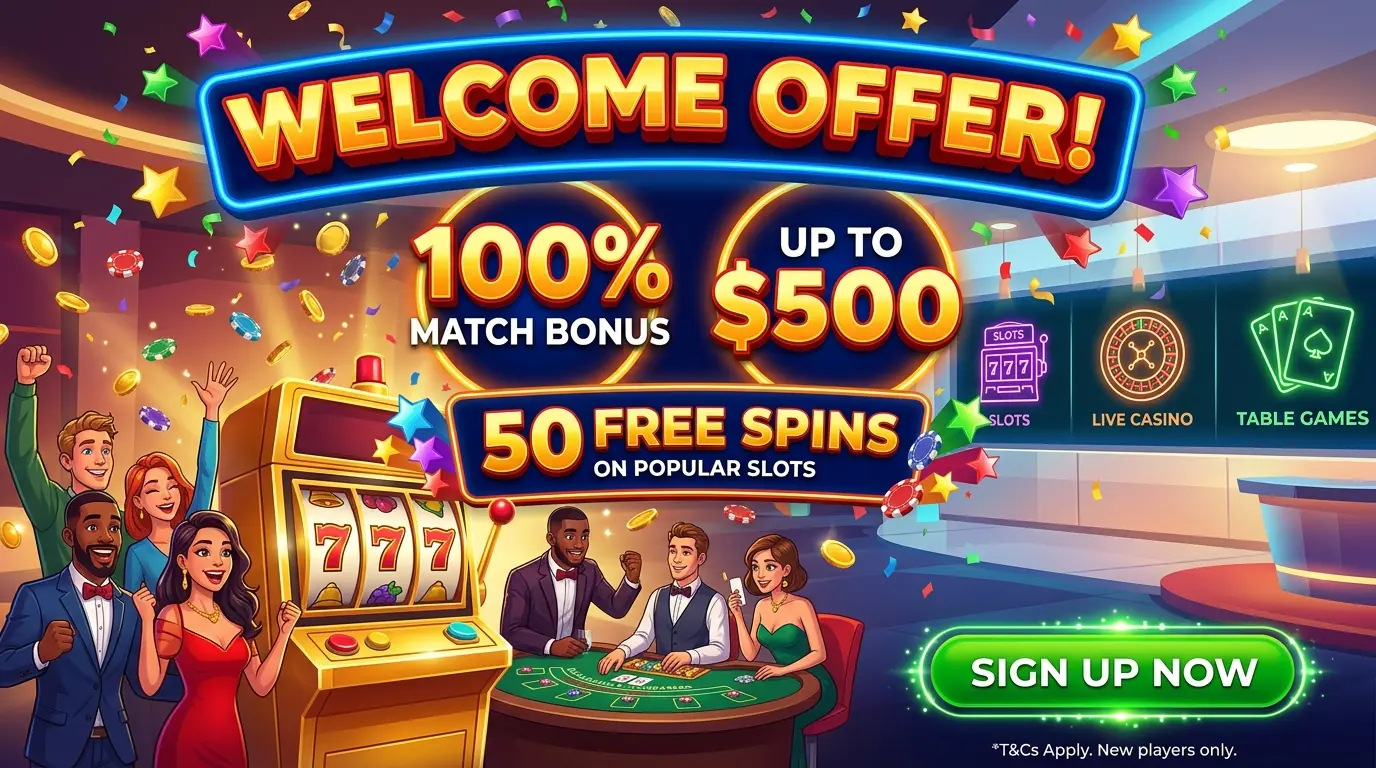 Jackpot Bob offre de bienvenue